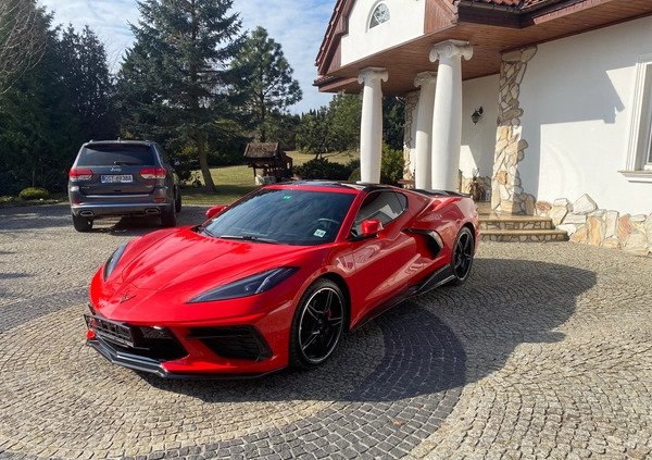 Chevrolet Corvette cena 459555 przebieg: 21337, rok produkcji 2020 z Reda małe 497